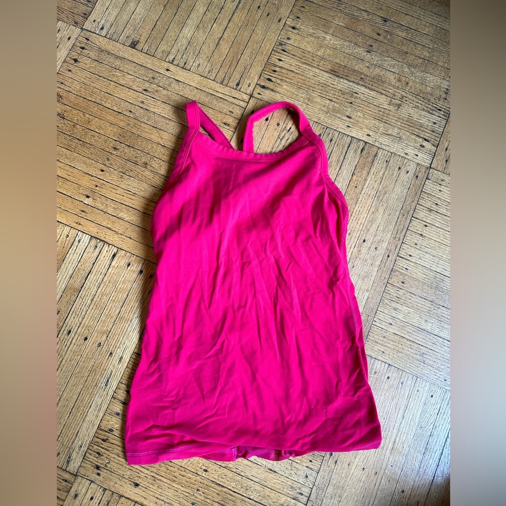 Lulu lemon padded work out tank